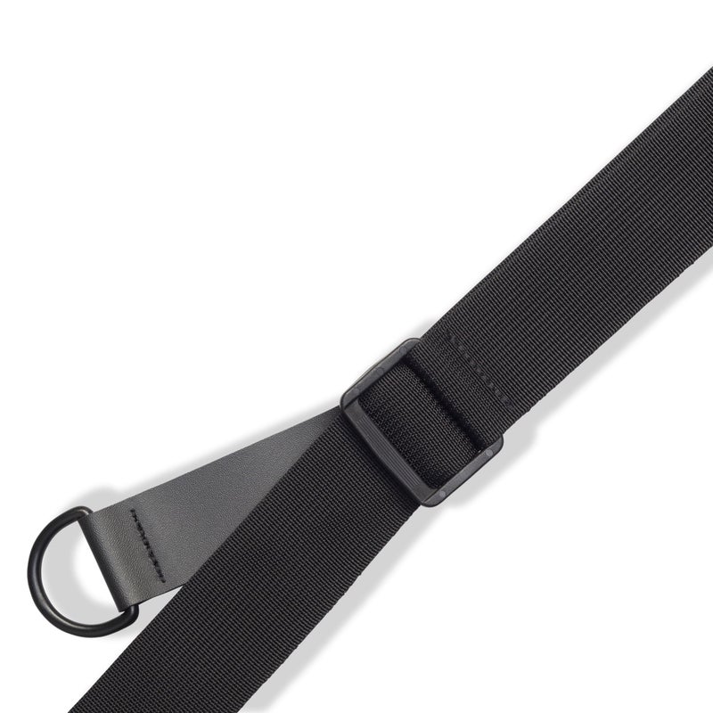 Levy's Leathers Right Height Guitar Strap with RipChord Quick Adjustment Technology; 3" Wide Ergonomic Padded Leather - Cream (MRHSS-CRM) - Image 4